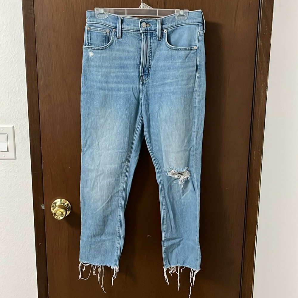 Madewell The Perfect Vintage Distressed Jeans